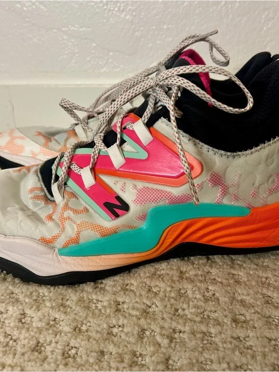 New Balance Two WXY v3 basketball shoes  'Festival' colorway Size 9.5 - Picture 3 of 7